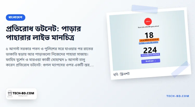 প্রতিরোধ ডটনেট: ঢাবির দুই স্নাতক এক সপ্তাহান্তে গড়লেন লাইভ অপরাধ মানচিত্র, আর পুলিশ রাস্তা ছাড়া থাকতে সাড়ে তিন লাখ মানুষ তা ব্যবহার করলেন