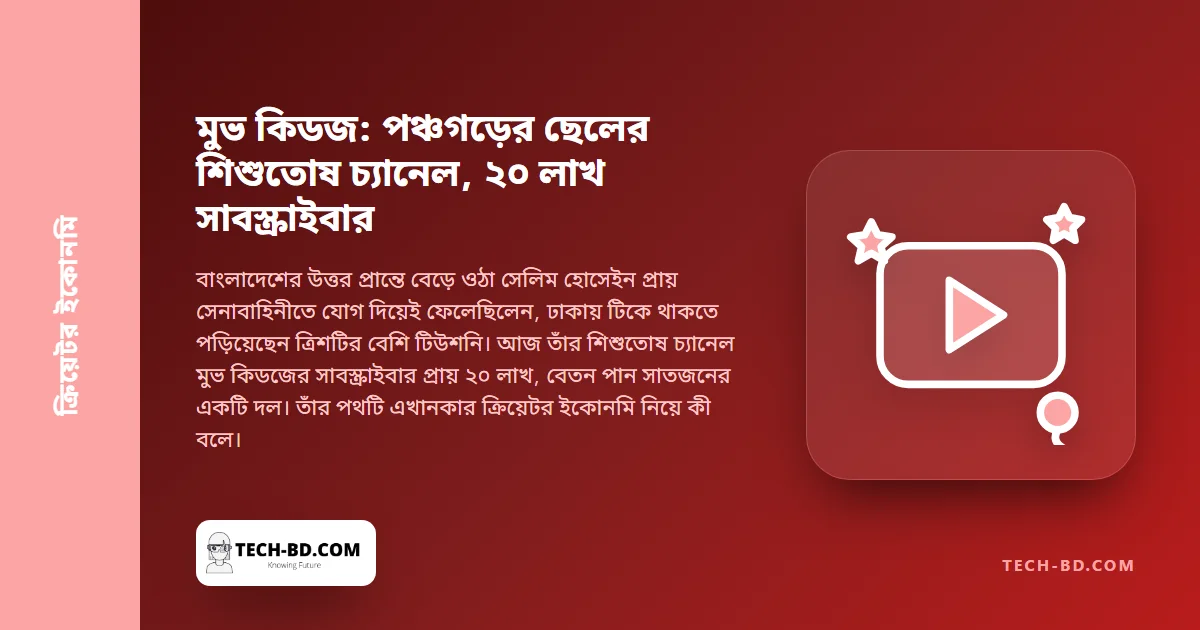 বাংলাবান্ধা সীমান্ত থেকে ২০ লাখ সাবস্ক্রাইবার: বাংলাদেশের ‘কোকোমেলন’ মুভ কিডজ যেভাবে তৈরি হলো