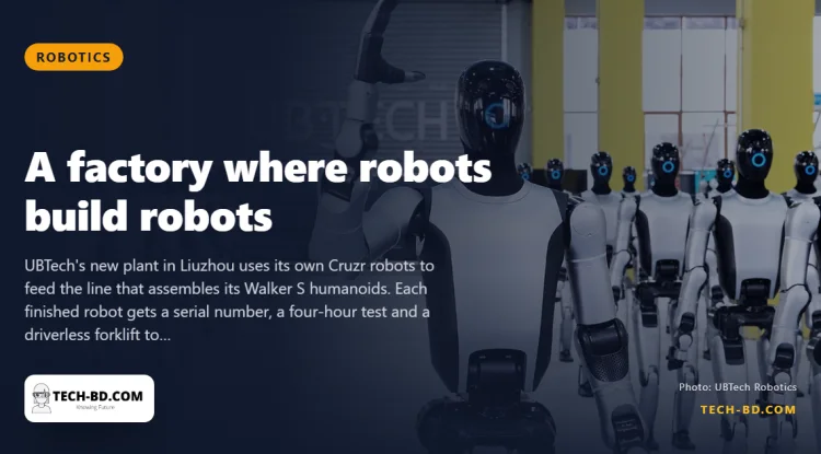 Inside the Chinese factory where robots build robots: one humanoid every ten minutes, 10,000 a year