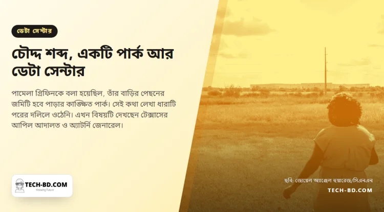 ১৯৯৯ সালের দলিল থেকে বাদ পড়া ১৪ শব্দই এখন টেক্সাসের এক পাড়া আর ডেটা সেন্টারের মাঝের একমাত্র বাধা
