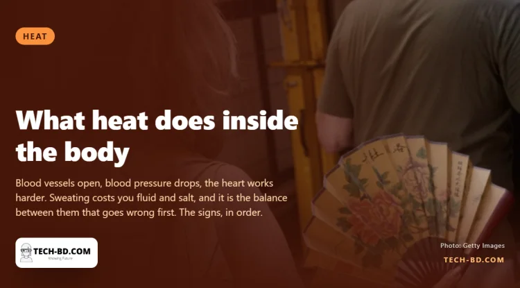 What heat actually does inside the body — and why the salt matters as much as the water