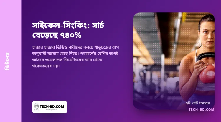 ‘সাইকেল-সিংকিং’ নিয়ে সার্চ বেড়েছে ৭৪০ শতাংশ, অথচ পরামর্শ দিচ্ছেন যাঁরা তাঁরা বেশির ভাগই গবেষক নন