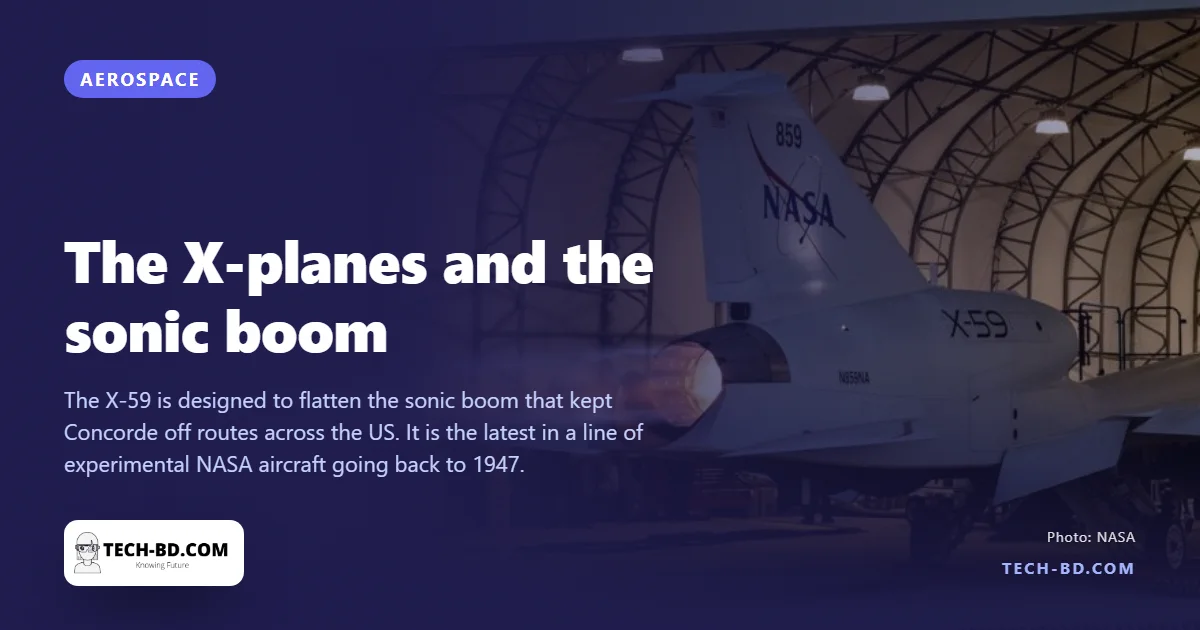 A jet with an anteater’s nose and a cockpit so far back the pilot flies by camera