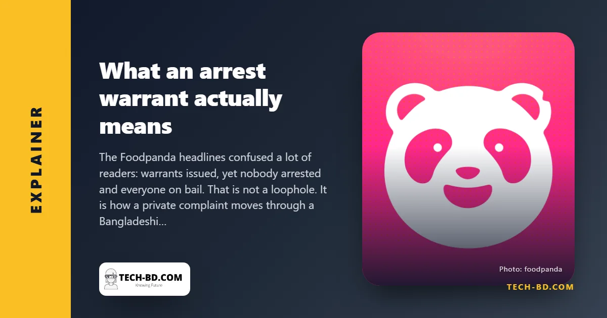 A court issued a warrant and the accused were already on bail. Here is how that is possible