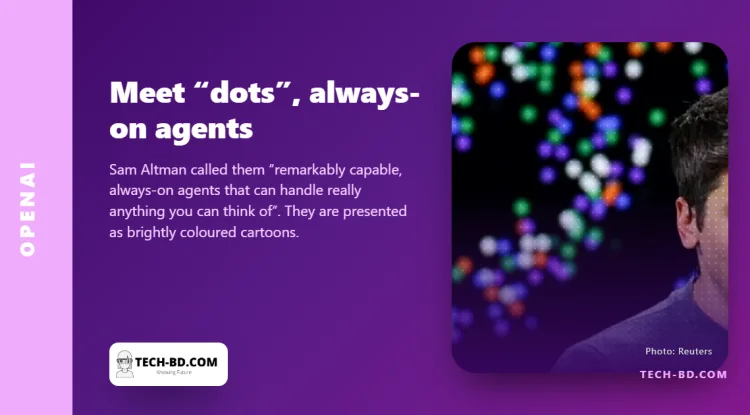 OpenAI launched cartoon assistants called “dots” on the same day its president was at the White House explaining the last incident