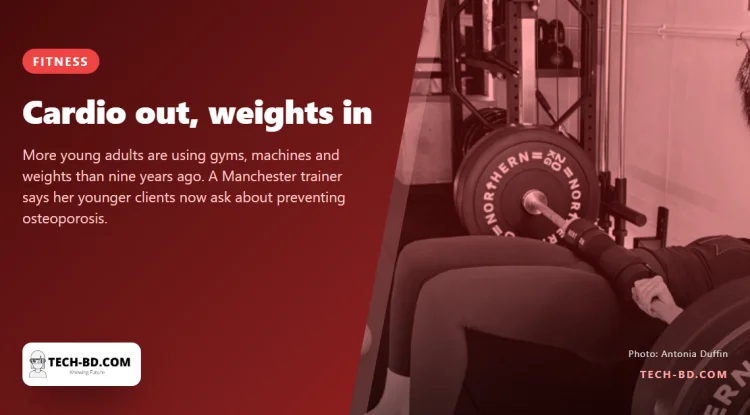 Young adults are swapping the treadmill for the weights rack, and Sport England’s numbers back it up