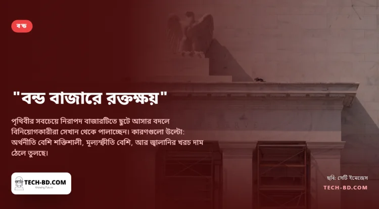 মার্কিন ১০ বছরের বন্ডের সুদহার ২০০২-এর পর সর্বোচ্চ, ব্রিটেনের ৩০ বছরের বন্ড ১৯৯৮-এর পর প্রথমবার ৬ শতাংশ ছাড়াল
