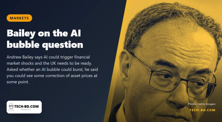 The Bank of England governor is watching the money going into AI “very carefully” — and says not everybody always wins