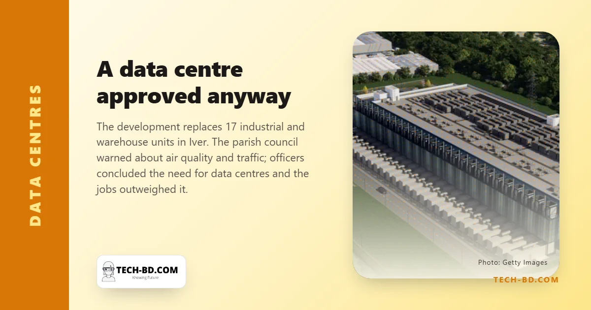 Amazon’s data centre by the M25 was approved over the parish council’s objections, and the reasoning is the interesting part