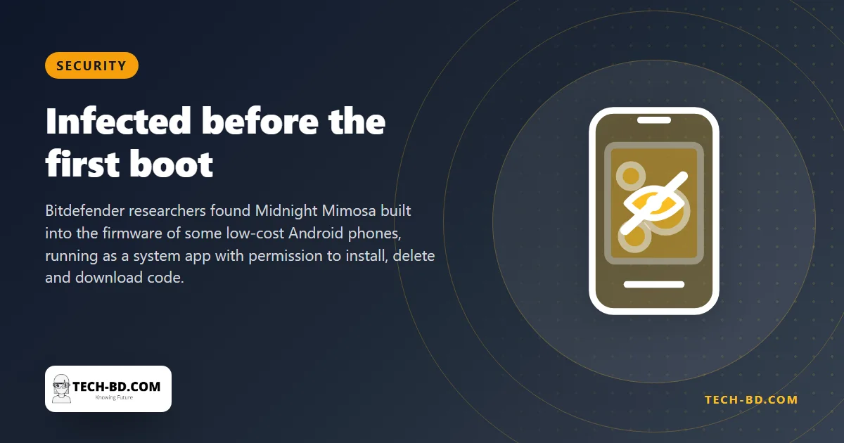 Some cheap Android phones arrive with malware already in the firmware — and you cannot uninstall it