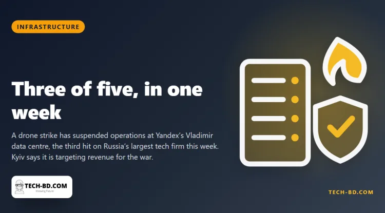 Ukraine has hit three of Yandex’s five data centres in a week — making cloud infrastructure a military target