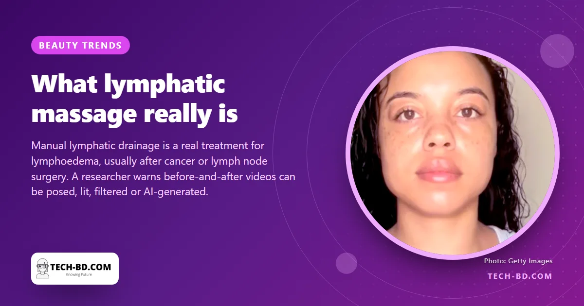 A medical treatment for swollen limbs has become a TikTok routine for a “snatched waist”. Doctors explain what it actually does