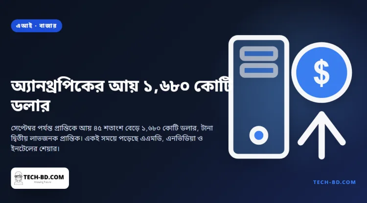 তিন মাসে আয় ১ হাজার ৬৮০ কোটি ডলার, বিনিয়োগকারীদের জানাল অ্যানথ্রপিক—আর একই দিনে পড়ল চিপের শেয়ার, থামল সিউলের লেনদেন