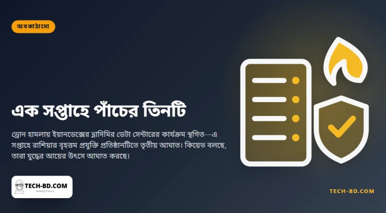এক সপ্তাহে ইয়ানডেক্সের পাঁচটির মধ্যে তিনটি ডেটা সেন্টারে আঘাত হেনেছে ইউক্রেন — ক্লাউড অবকাঠামো এখন সামরিক লক্ষ্যবস্তু