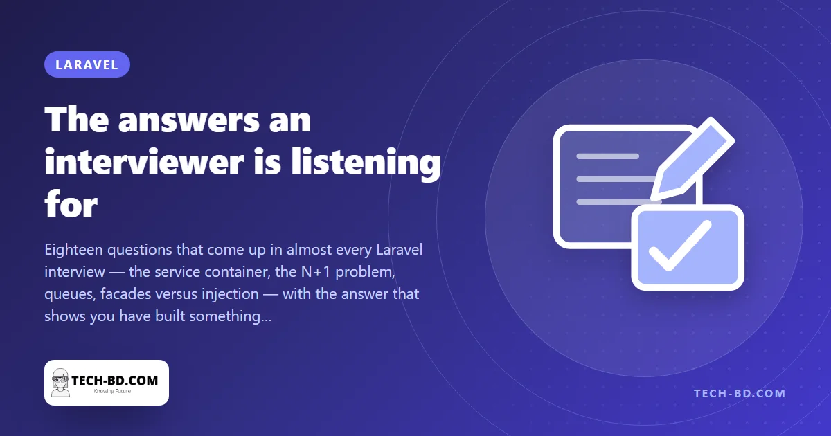 Top 50 Laravel Interview Questions & Answers