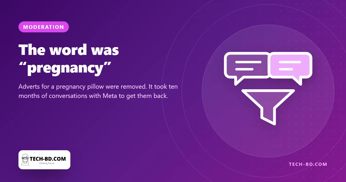 Instagram pulled their adverts for the word “pregnancy” — ten months later the business had taken the hit