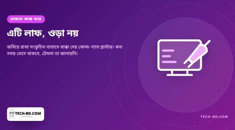 টেসলার রোডস্টার ওড়ে না — সংকুচিত বাতাসে লাফ দেয়, আর পার্থক্যটাই পুরো গল্প