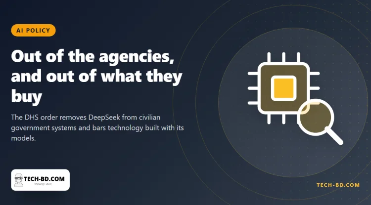 The US has ordered DeepSeek out of its civilian agencies — and anything built with its models