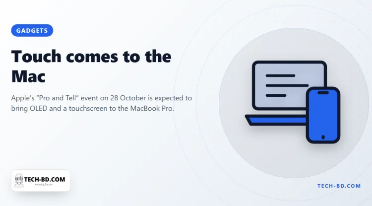 Apple will show new Macs on 28 October — and the rumour that matters is a touchscreen MacBook Pro
