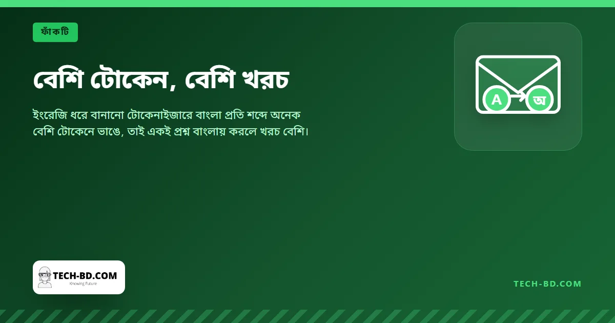 বেশি টোকেন, বেশি খরচ