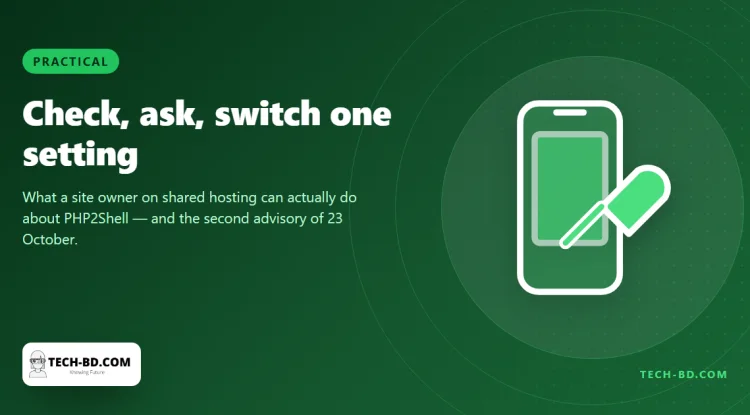 Your site is on cPanel and you are not a sysadmin: here is exactly what to do about the PHP flaw