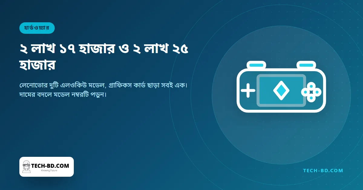 লেনোভোর দুই এলওকিউ গেমিং ল্যাপটপ দেশের বাজারে ২ লাখ ১৭ হাজার ও ২ লাখ ২৫ হাজার টাকায়, কমদামিটিতেই ভালো জিপিইউ