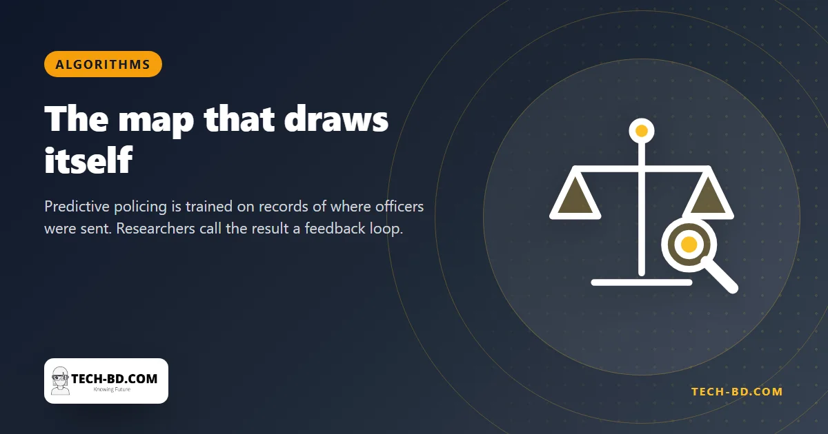 A crime map drawn from where police already looked: researchers warn AI policing can prove itself right