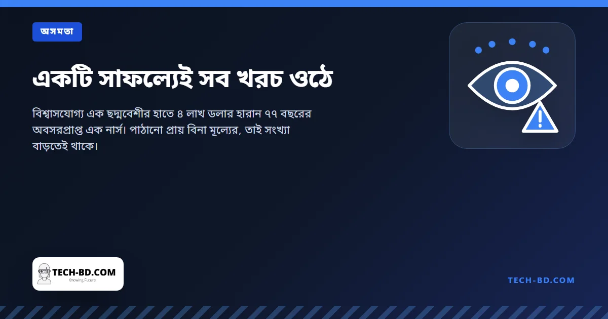 একটি সাফল্যেই সব খরচ ওঠে