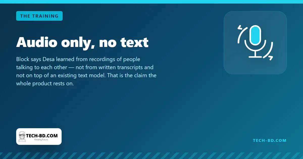 Audio only, no text