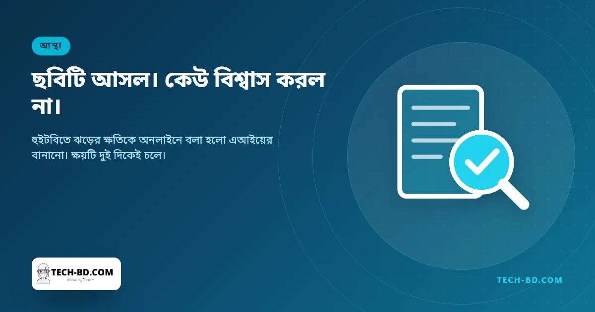 ঝড়ে ভেঙে পড়া দেয়ালের পাথর প্রতিবেশীদের গাড়ির ওপর—ছবি তুলে পোস্ট করলেন এক পাবমালিক, আর ইন্টারনেট তাঁকে বলল তিনি বানিয়েছেন
