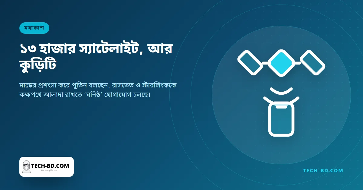 মাস্ককে ‘সত্যিকারের প্রতিভা’ বললেন পুতিন, জানালেন তাঁরা ঘনিষ্ঠ যোগাযোগে আছেন—রুশ ও মার্কিন স্যাটেলাইট যাতে পরস্পরের পথে না পড়ে, তা নিয়ে