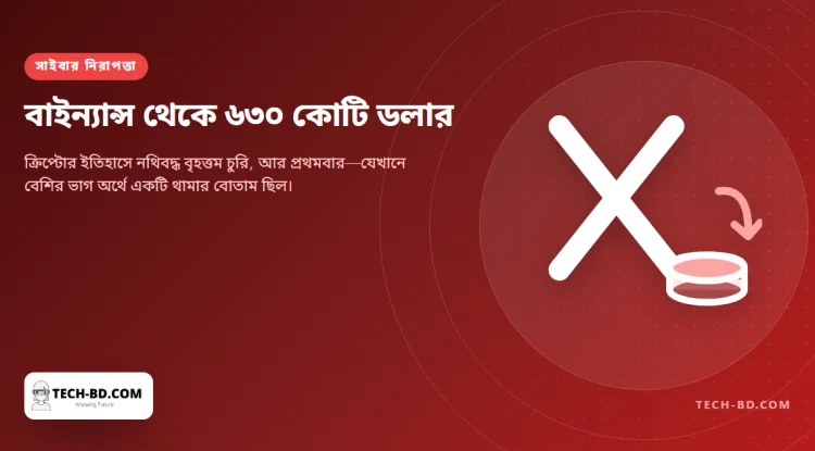 বাইন্যান্স বলছে ৬৩০ কোটি ডলার গেছে, প্রায় ৩০০ কোটি আটকানো হয়েছে—ক্রিপ্টো ইতিহাসের বৃহত্তম চুরি