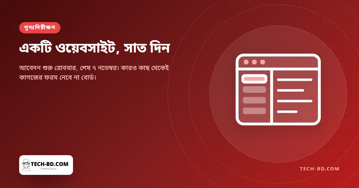 এইচএসসির ফল পুনঃনিরীক্ষণ করবেন যেভাবে: পোর্টাল, সাত দিন আর পত্রপ্রতি ১৫০ টাকা